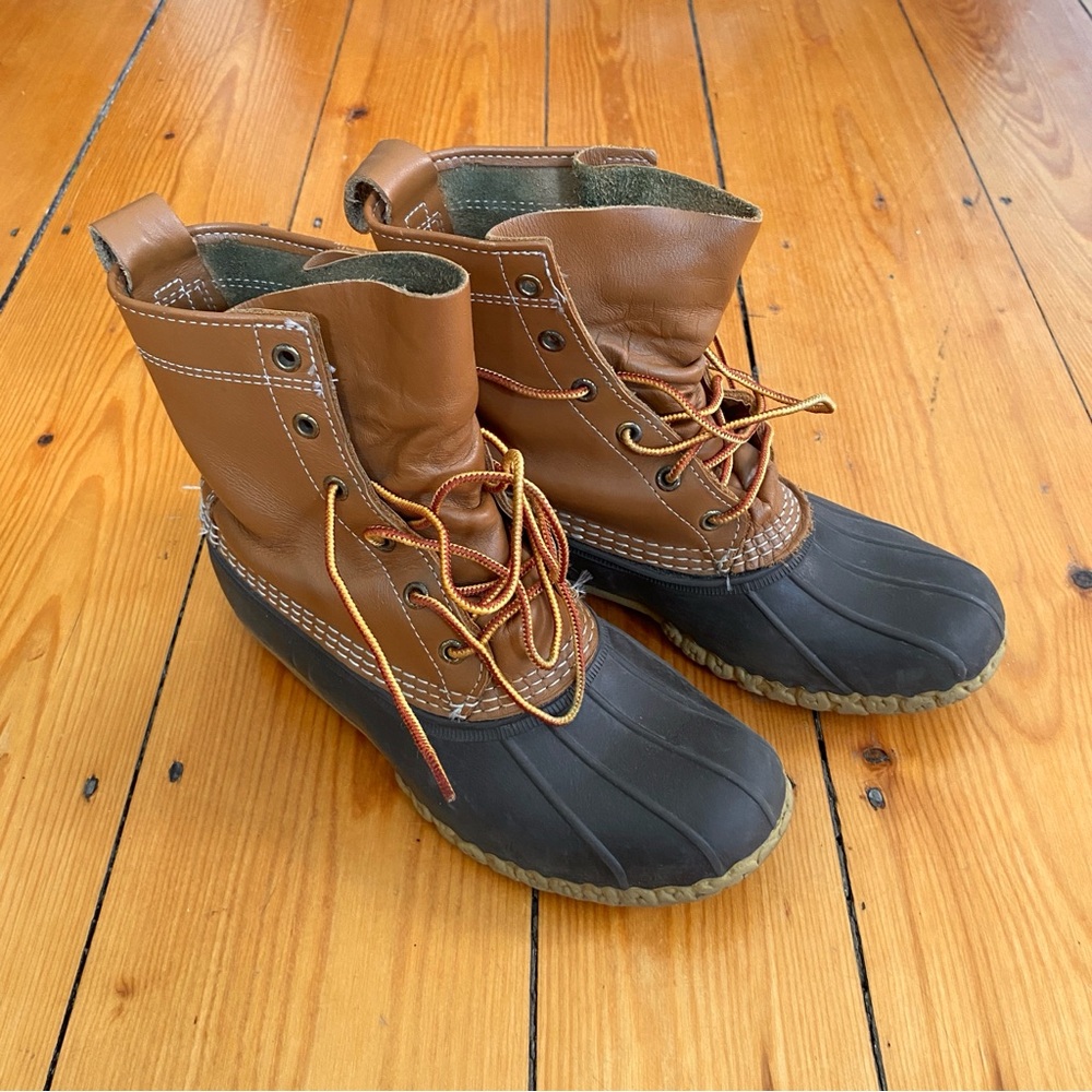 L.L. Bean Boots Tan/Brown 8 inch